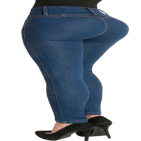 Fiorella Shapewear Jeans Butt Lift Jeans High Waist Rise Levanta